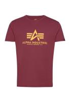 Basic T-Shirt Alpha Industries Burgundy