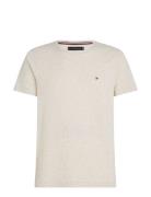 Stretch Slim Fit Tee Tommy Hilfiger Beige