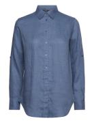 Linen Shirt Lauren Ralph Lauren Blue