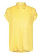 Linen Dolman-Sleeve Shirt Lauren Ralph Lauren Yellow