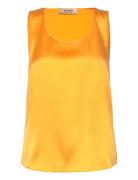 Mmastrid Silk Tank Top MOS MOSH Orange