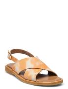 Sandals - Flat - Open Toe - Op ANGULUS Orange