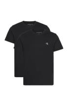 2 Pack Monologo T-Shirt Calvin Klein Jeans Black