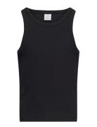 Tank Top Rib Lindex Black