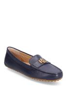 Barnsbury Nappa Leather Driver Lauren Ralph Lauren Navy