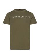 U Corp Logo Ess Tee Ss Tommy Hilfiger Green