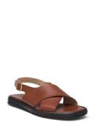 Sandals - Flat ANGULUS Brown