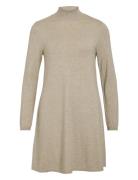 Vicomfy A-Line Rollneck Knit Dress/Pb/1 Vila Beige