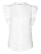 Pauline Linen Shirt Ella&il White