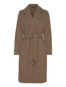 Vmfortuneaya Long Coat Ga Noos Vero Moda Brown