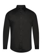 London Stretch Nano Shirt L/S Clean Cut Copenhagen Black