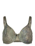 C Magnifique Co Bra Underw. Very Covering Molded CHANTELLE Khaki