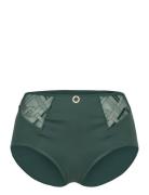 Graphic Support High Waisted Support Full Brief CHANTELLE Green