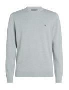 Classic Cotton Crew Neck Tommy Hilfiger Grey