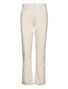 High-Rise Straight Ankle Jean Lauren Ralph Lauren Cream