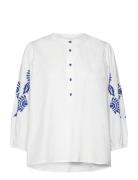 Faithll Blouse Ls Lollys Laundry White