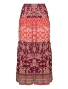 Sunsetll Maxi Skirt Lollys Laundry Red