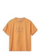 Mmcacho O-Ss Embroidery Tee MOS MOSH Orange