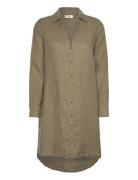 Mmrielle Linen Dress MOS MOSH Khaki