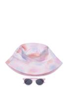 Sun Hat Sunglasses Pack 3Pe Lindex Pink