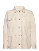 Denim Shirt Jacket Lauren Ralph Lauren Cream