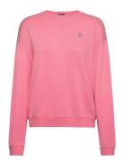 Lightweight Fleece Crewneck Pullover Polo Ralph Lauren Pink