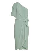 Jersey Tie-Waist Balloon-Sleeve Dress Lauren Ralph Lauren Green