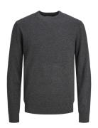 Jjecarter Knit Crew Neck Jack & J S Grey