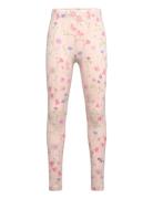 Leggings Aop Flowers Lindex Pink