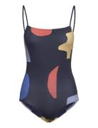 Summer Night Landscape Print Swimsuit Bobo Choses Blue