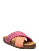 Pink Crossover Sandals Bobo Choses Pink