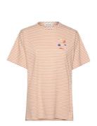 Stripes Over T-Shirt Bobo Choses Orange