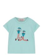 Baby Dancing Giants T-Shirt Bobo Choses Blue