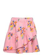 Fireworks All Over Ruffle Skirt Bobo Choses Pink