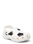 Classic Soccer Ball Clog T Crocs White