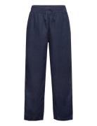 Relaxed Linen Pants GANT Navy