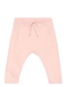 Trousers Slub Solid Lindex Pink