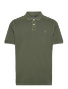 Polos Short Sleeve Marc O'Polo Khaki