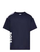 Short Sleeves Tee-Shirt BOSS Navy