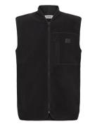 Durban Fleece Vest T1 Rains Black