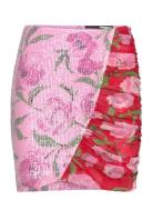 Printed Mini Skirt ROTATE Birger Christensen Pink