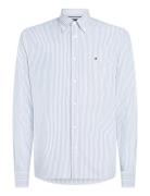 Heritage Oxford Stripe Rf Shirt Tommy Hilfiger Blue