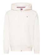 Tjm Reg S Flag Zip Thru Tommy Jeans White