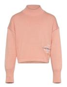 Monogram Off Placed Sweater Calvin Klein Pink