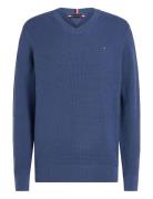 Refined Structure Crew Nk Tommy Hilfiger Blue