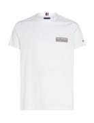 Printed Badge Tee Tommy Hilfiger White