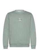 Monologo Crew Neck Calvin Klein Jeans Green