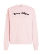 Mdrn Reg Script Sweatshirt Tommy Hilfiger Pink