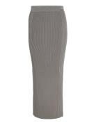 Two T Rib Column Skirt Calvin Klein Grey