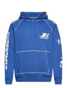 Concord Contrast Seam Hoodie J. Lindeberg Blue